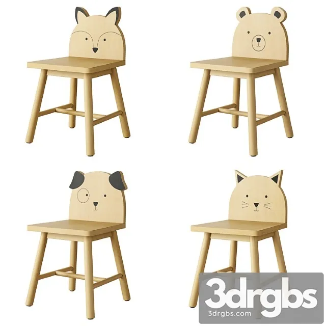 Crate and barrel animal kids chair