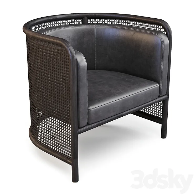 Crate and Barrel: Fields – ArmChair 3DS Max