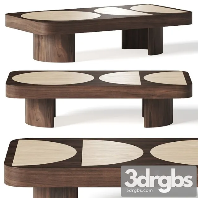 Crate And Barrel Lane Coffee Table 3dsmax Download