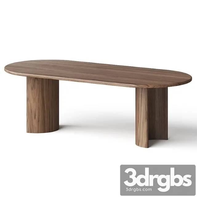 Crate and barrel panos dining table