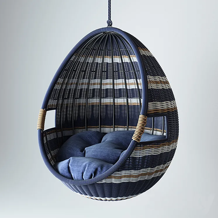 Crate and Barrel Swing Chair 3DS Max