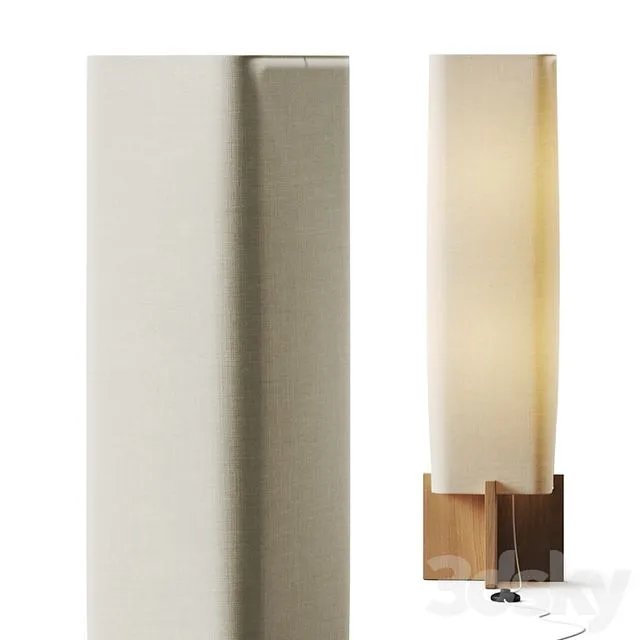 Crate and Barrel Toro Floor Lamp 3dsMax Model