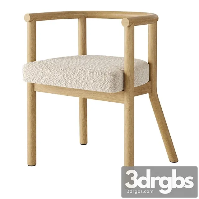 Crate and barrel white horse kids desk chair 25.5 by leanne ford