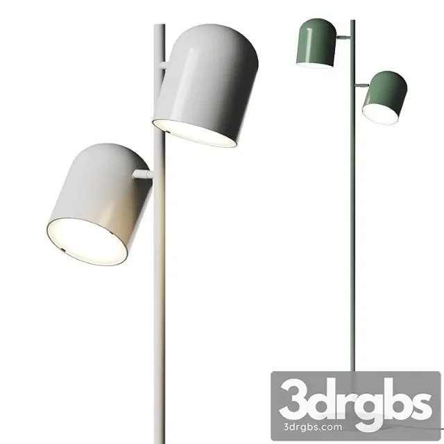 Crate and kids touch floor lamp