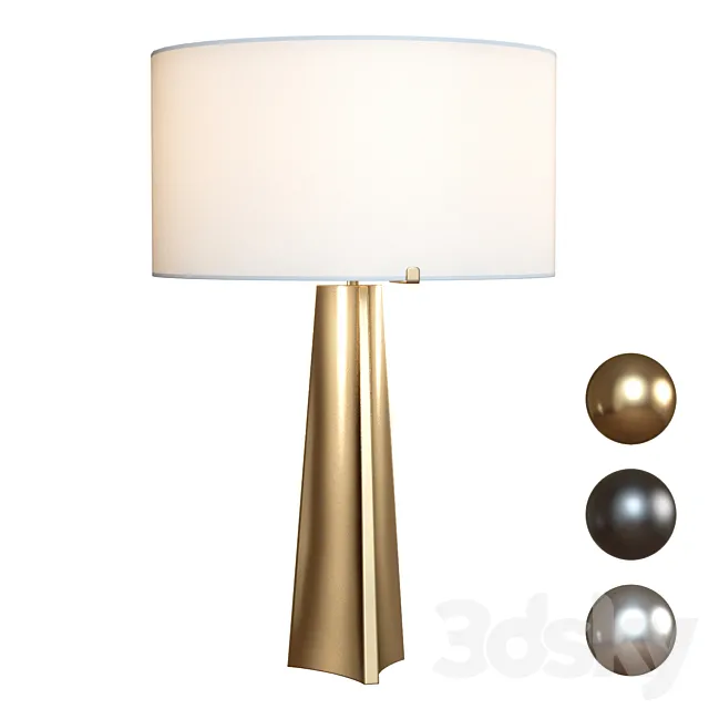 Crate & Barrel Isla Table Lamp 3ds Max