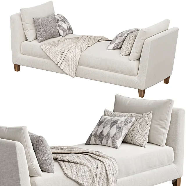 Crate & Barrel. Marlowe daybed 3ds Max