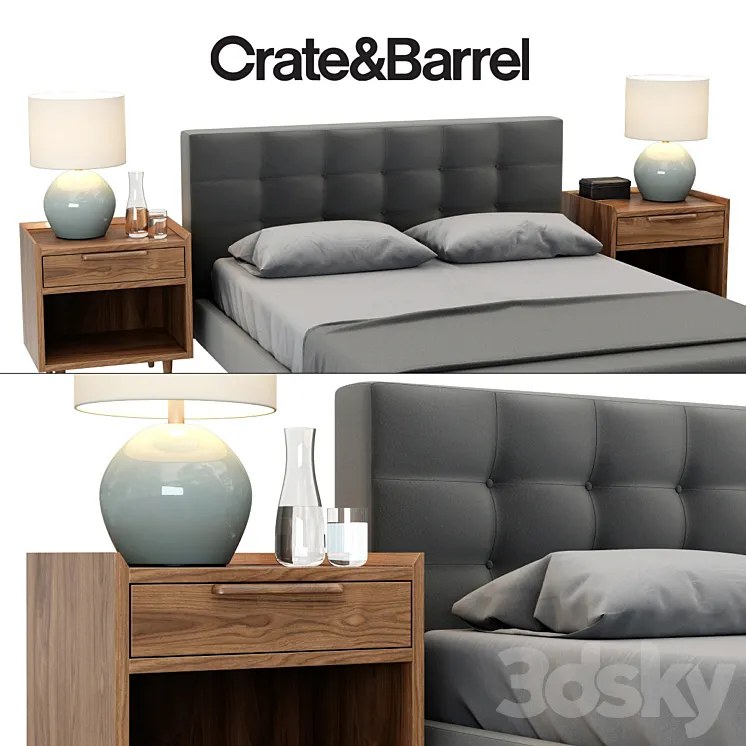 Crate & Barrel \/ TATE COLLECTION 3DS Max