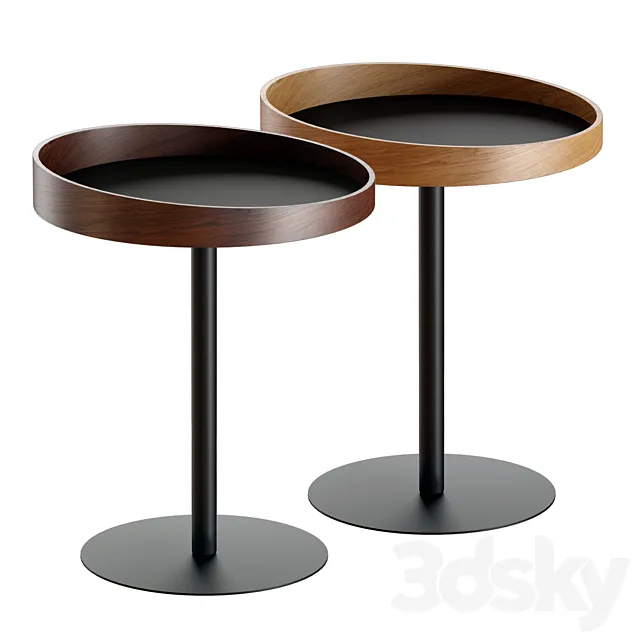 CRATER END TABLE 3DSMax File
