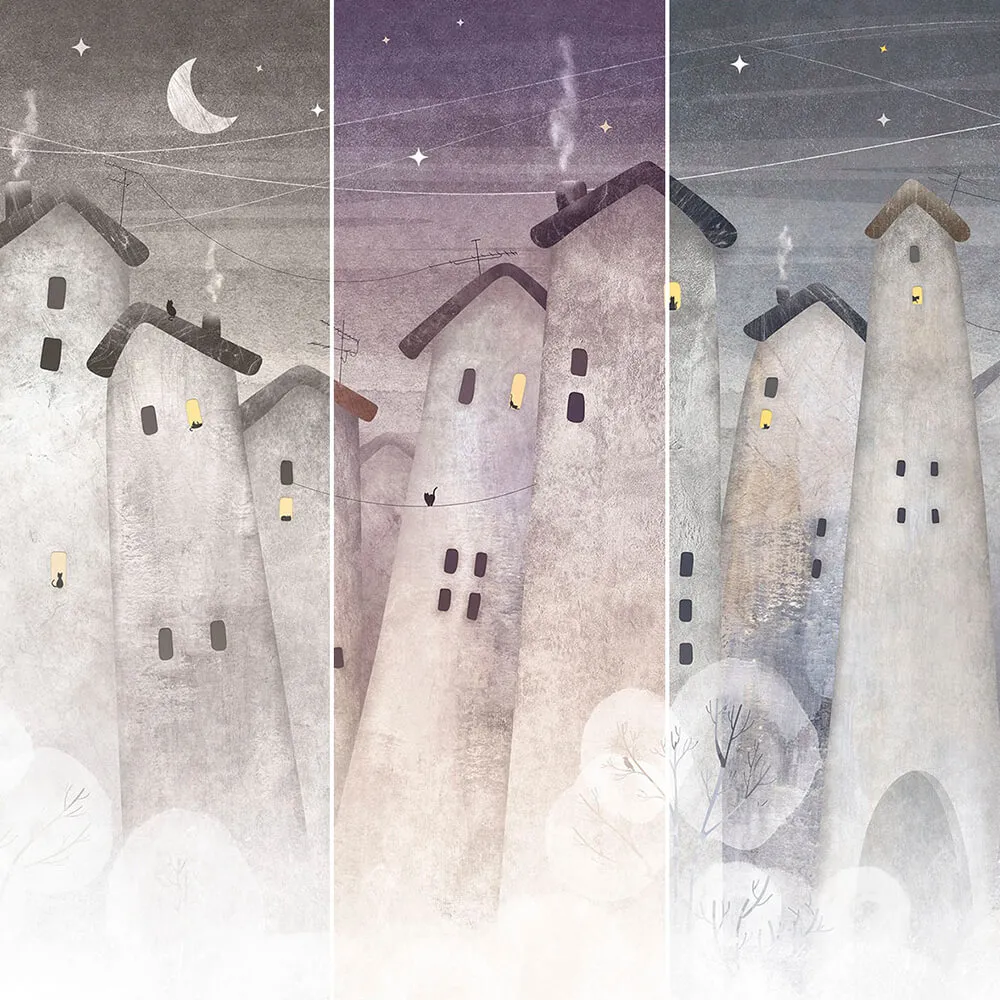 Creativille – 2360 Houses with cats 3ds Max