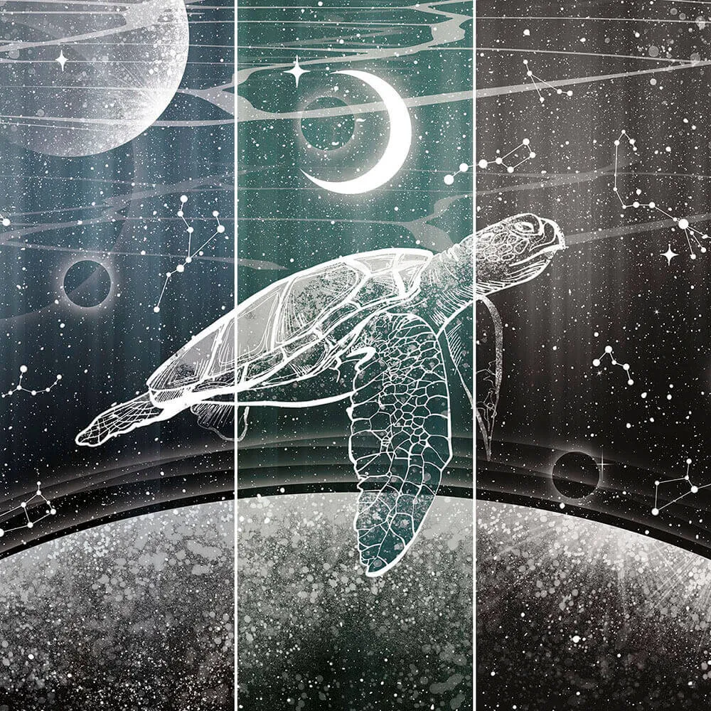 Creativille – 2770 Space fantasy with turtle 3ds Max