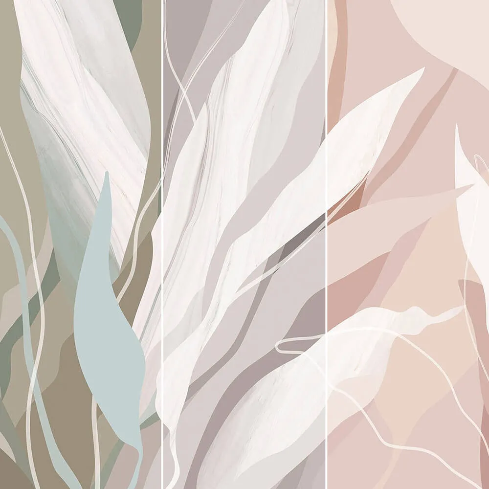 Creativille – Wallpaper 45438 abstract leaves 3ds Max