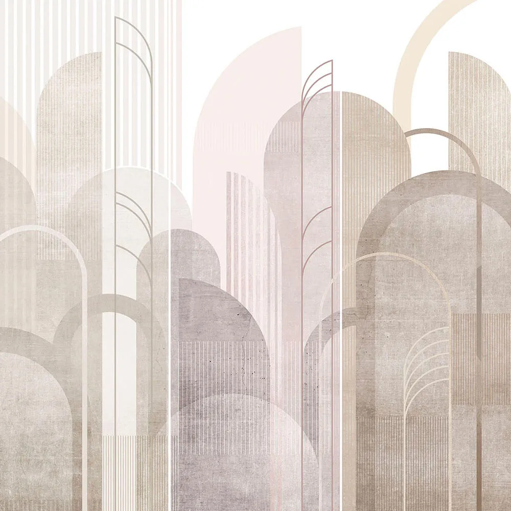Creativille – Wallpaper 8070 arches and stripe 3ds Max
