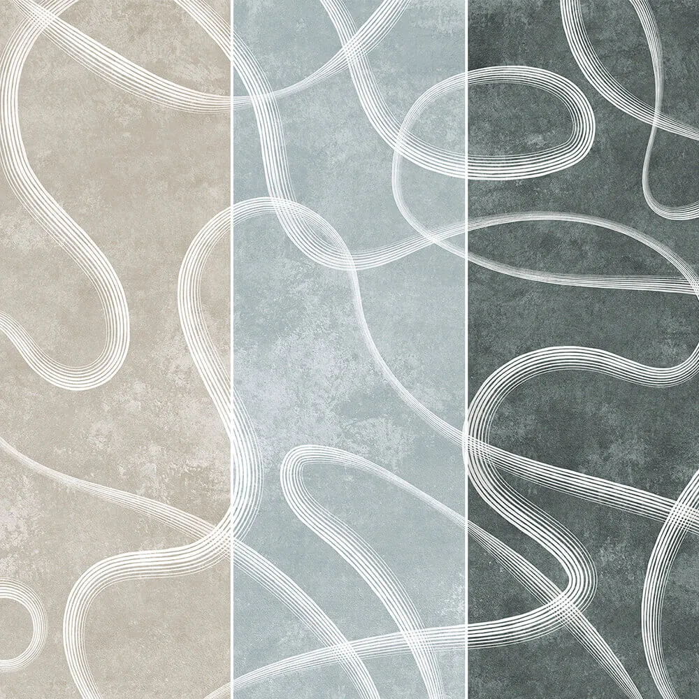 Creativille – Wallpaper 828501 white abstract lines and loops 3ds Max