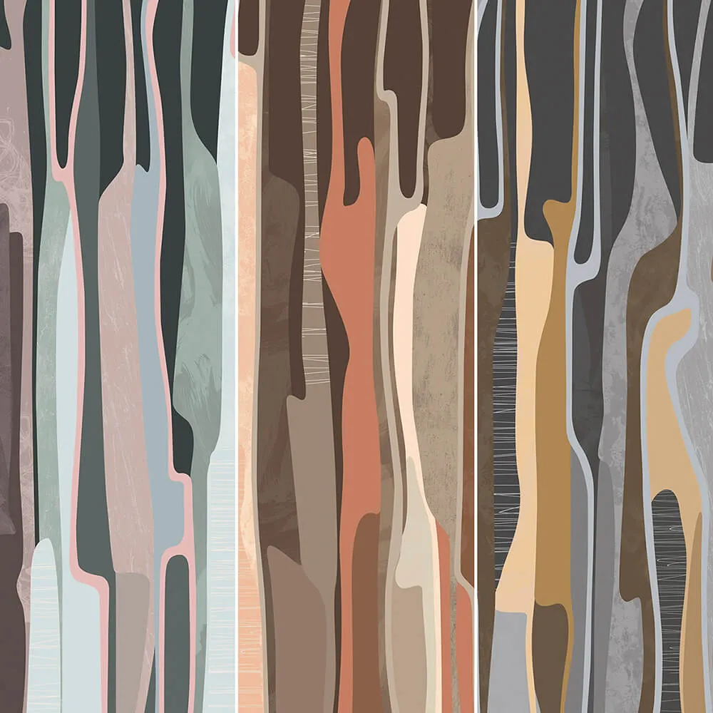 Creativille – Wallpaper 853039 soft vertical shapes 3ds Max