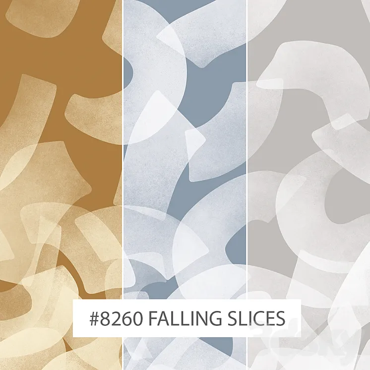 Creativille | wallpapers | 8260 Falling Slices 3DS Max