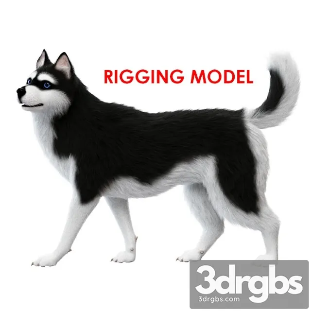 Creature Dog (rig) 3dsmax Download