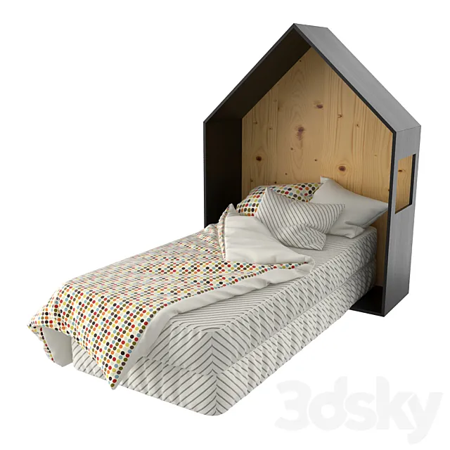 Crib 3DS Max Model