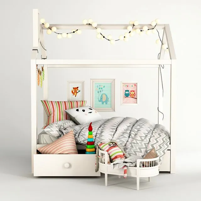 Crib 3dsMax Model