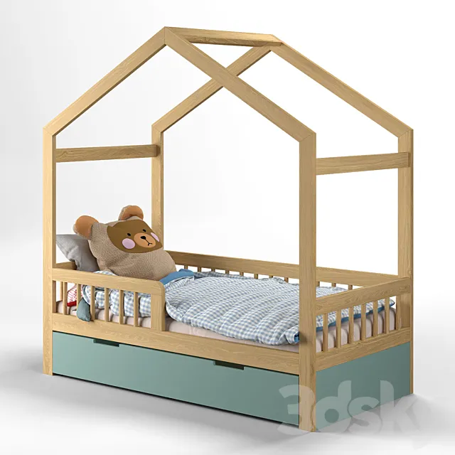 Crib-house 2561 3ds Max