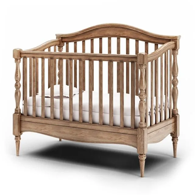 Crib wooden 3dsMax Model