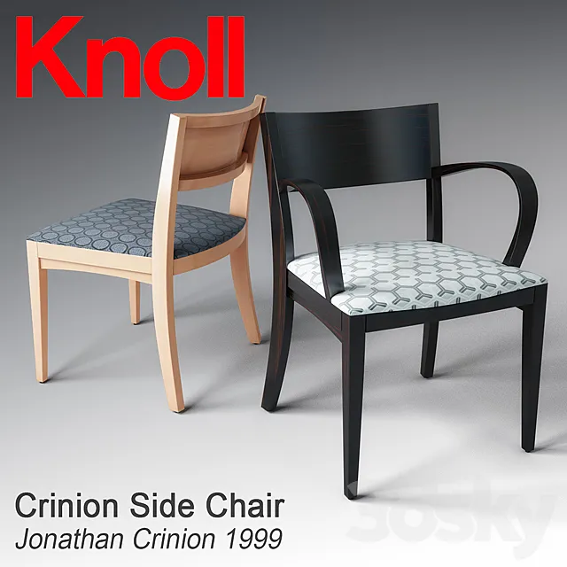 Crinion Side Chair 3ds Max