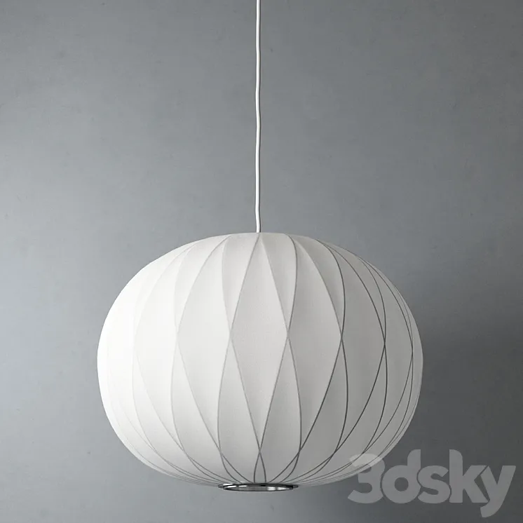 Criss Cross Ball Bubble Lamp 3DS Max