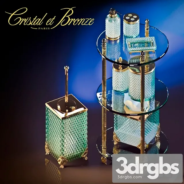 Cristal Et Bronze Prestige Cut Cristal 3dsmax Download