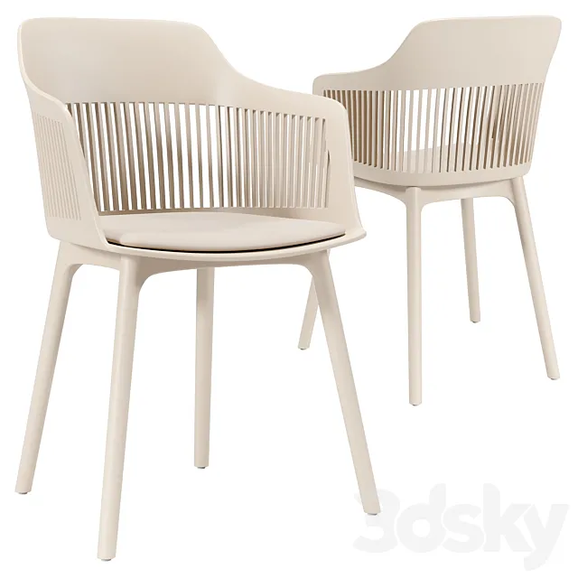 Crocus chair 3ds Max