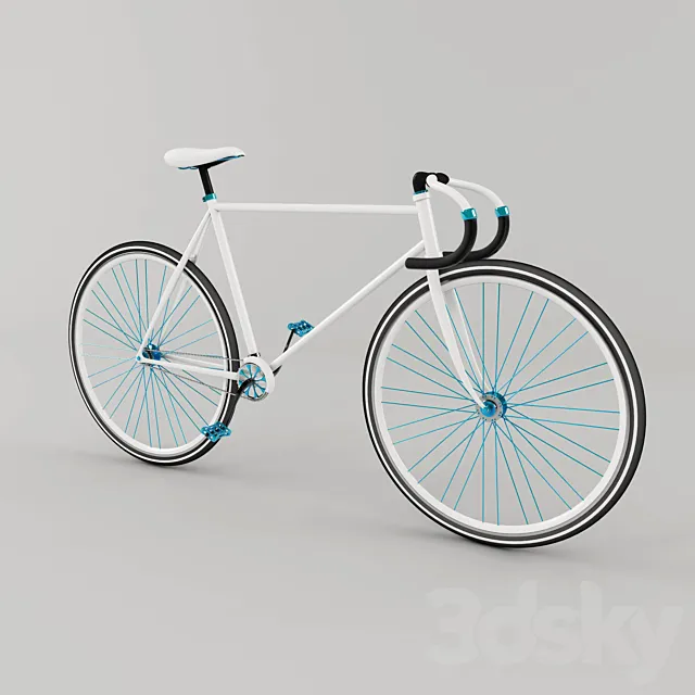 Cross Bike 3DS Max Model