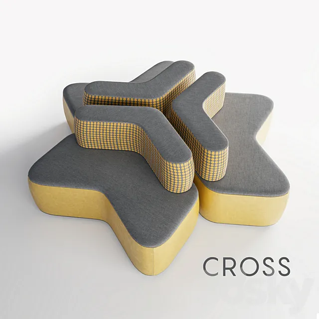 CROSS Sofa by Diemme 3ds Max
