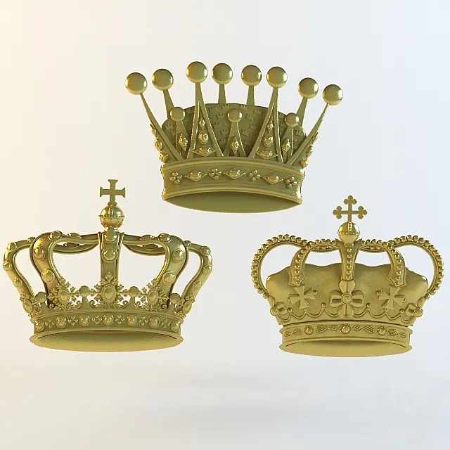 Crown. Decor 1 3DS Max Model