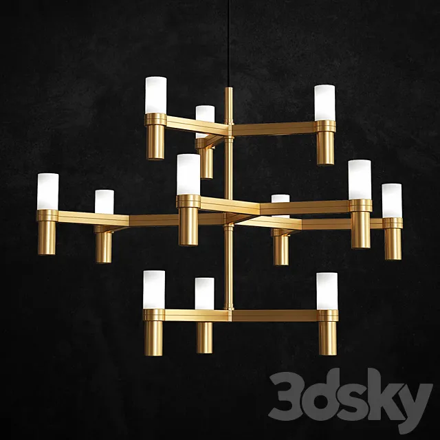 Crown Minor Suspension Light 3ds Max