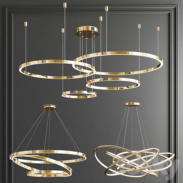 Cruise Rojas Rings light – 3 type 3DSMax File