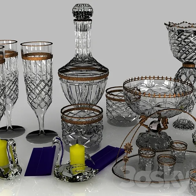 Crystal 3DS Max Model