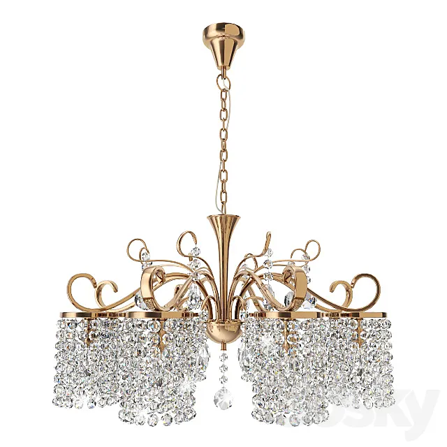 Crystal chandelier MAYTONI 74676 3DSMax File