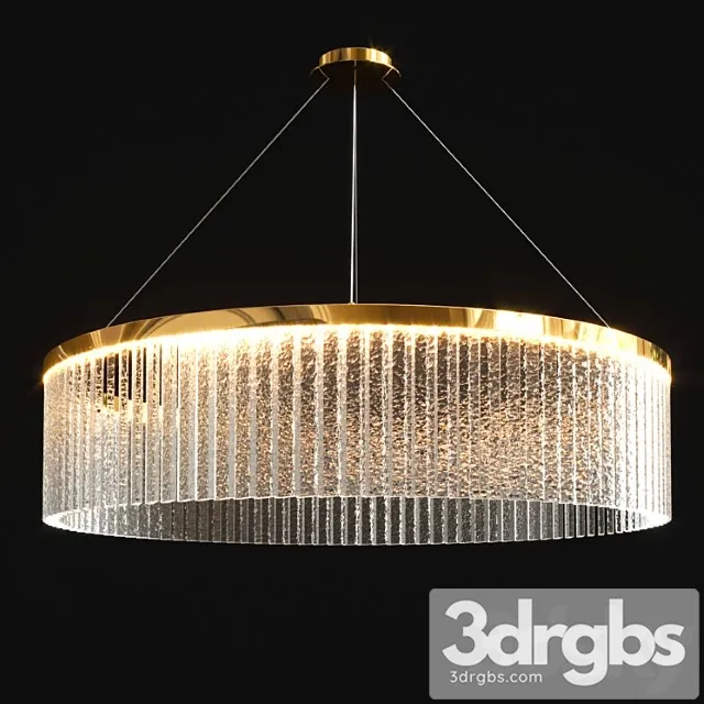 Crystal island light led suspension lamp