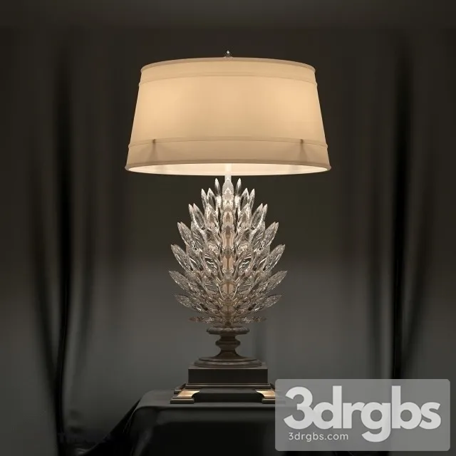 Crystal Laurel Fine Art Lamp 3dsmax Download