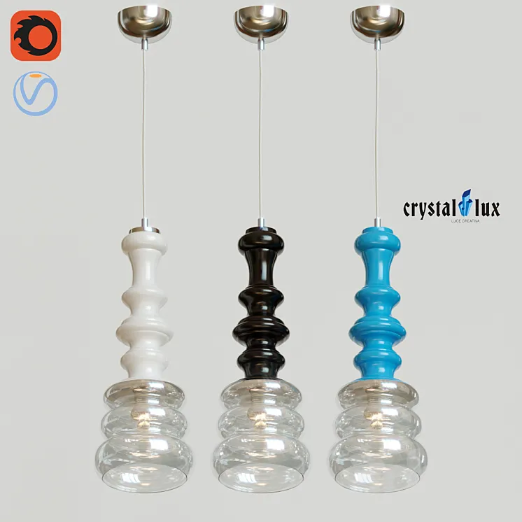 Crystal Lux Bell 3DS Max