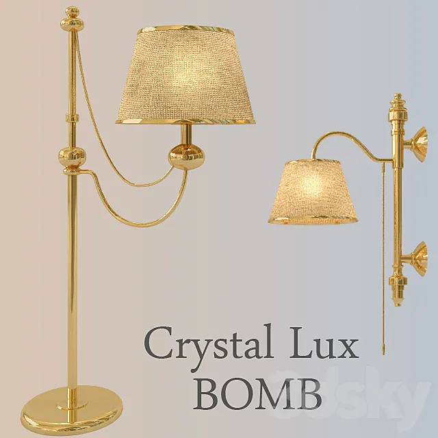 Crystal Lux Bomb 3DSMax File