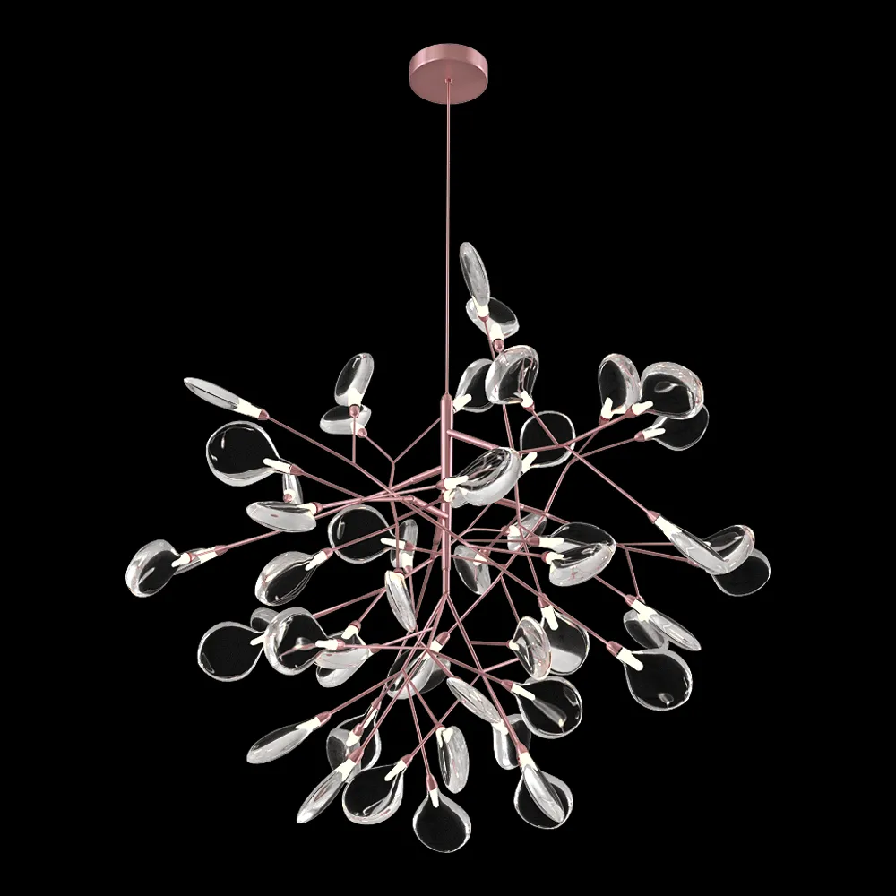 CRYSTAL LUX – Chandelier Evita SP63 Copper/Transparent 3ds Max
