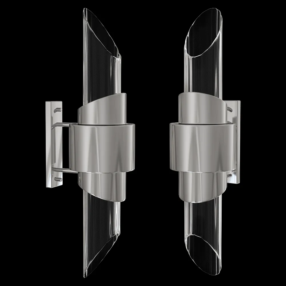 CRYSTAL LUX – Бра Justo AP2 Chrome 3ds Max