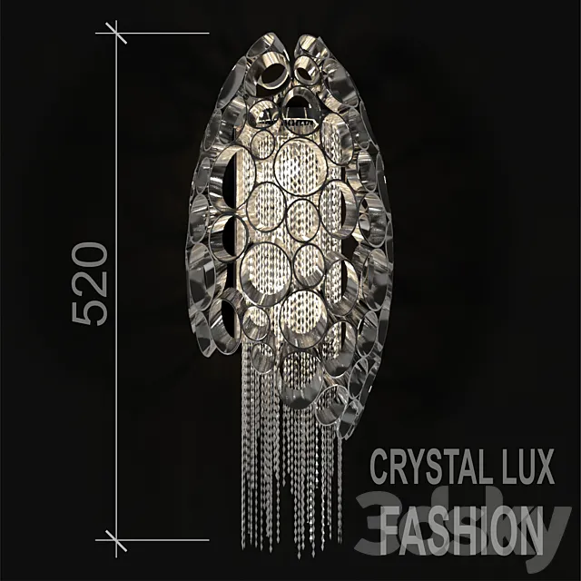 Crystal lux – fasion 3DS Max Model