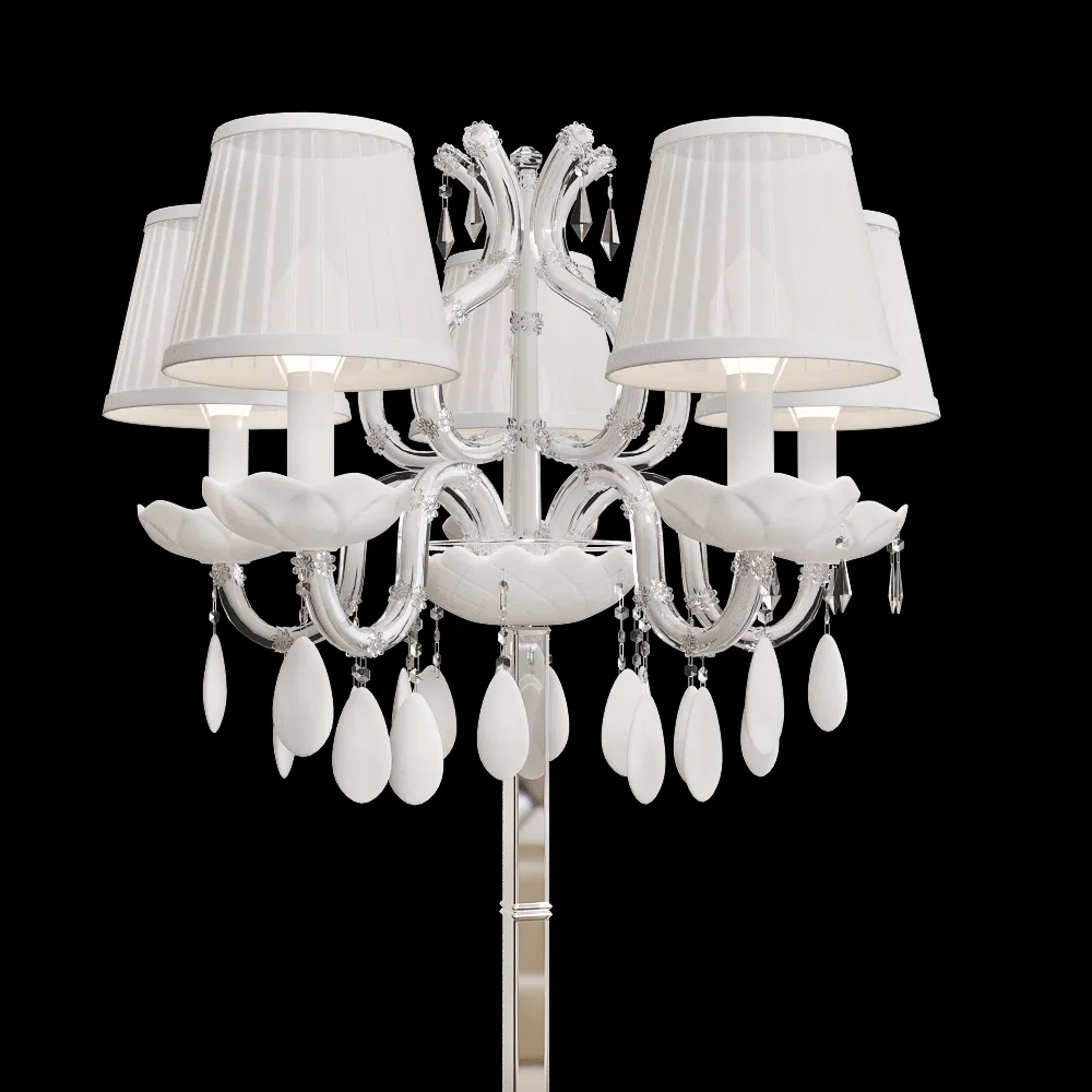 CRYSTAL LUX – Floor lamp  Blanca PT5 3ds Max