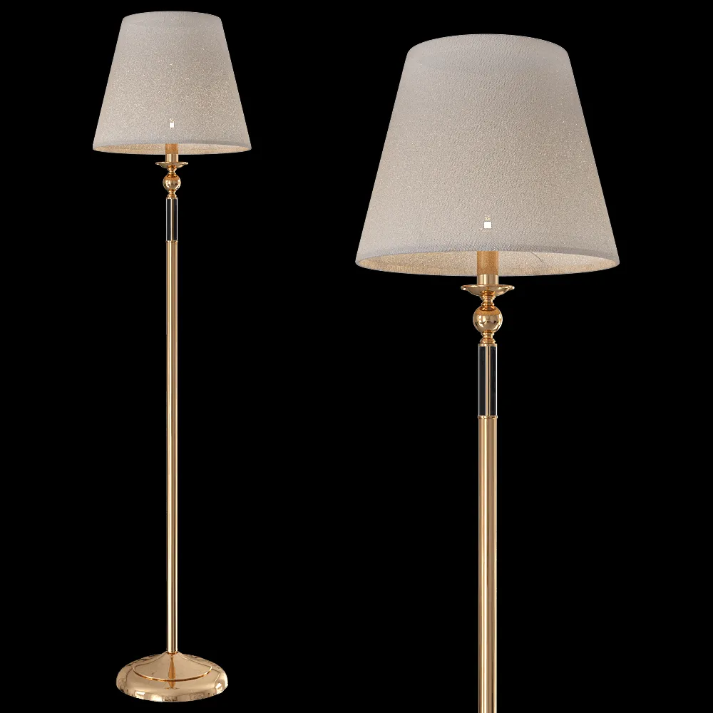 CRYSTAL LUX – Floor lamp Camila PT1 Gold 3ds Max
