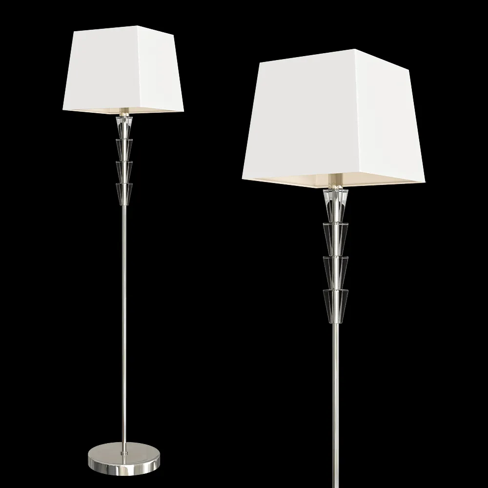 CRYSTAL LUX – Floor lamp Marsela PT1 Nickel 3ds Max