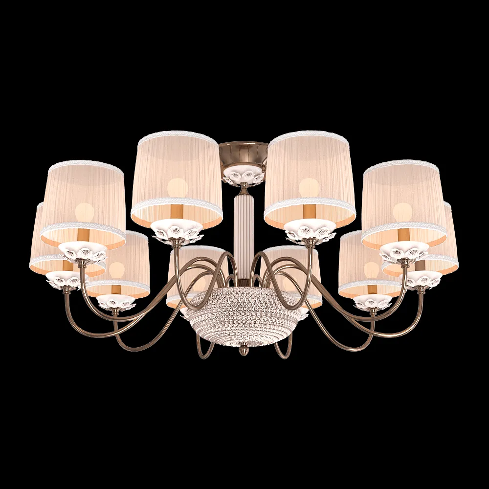 CRYSTAL LUX – Pendant lamp Adagio PL10 3ds Max