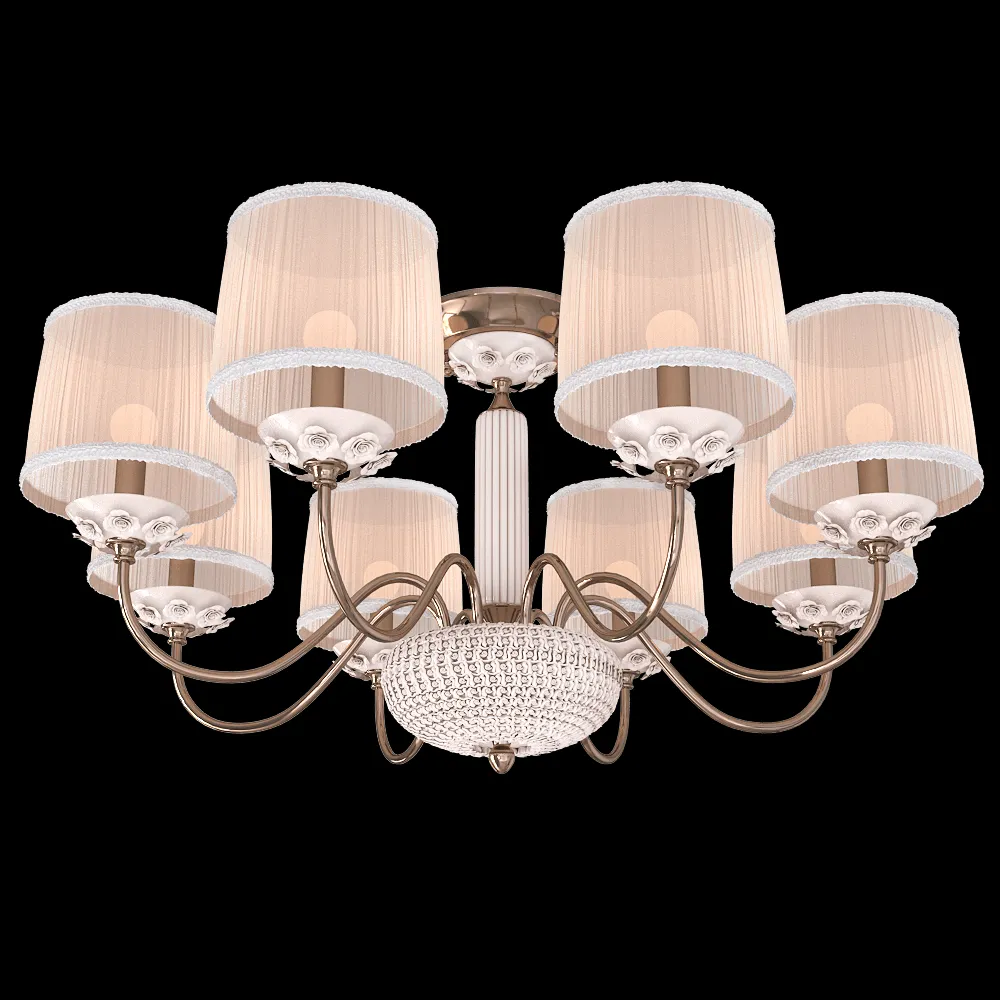 CRYSTAL LUX – Pendant lamp Adagio PL8 3ds Max