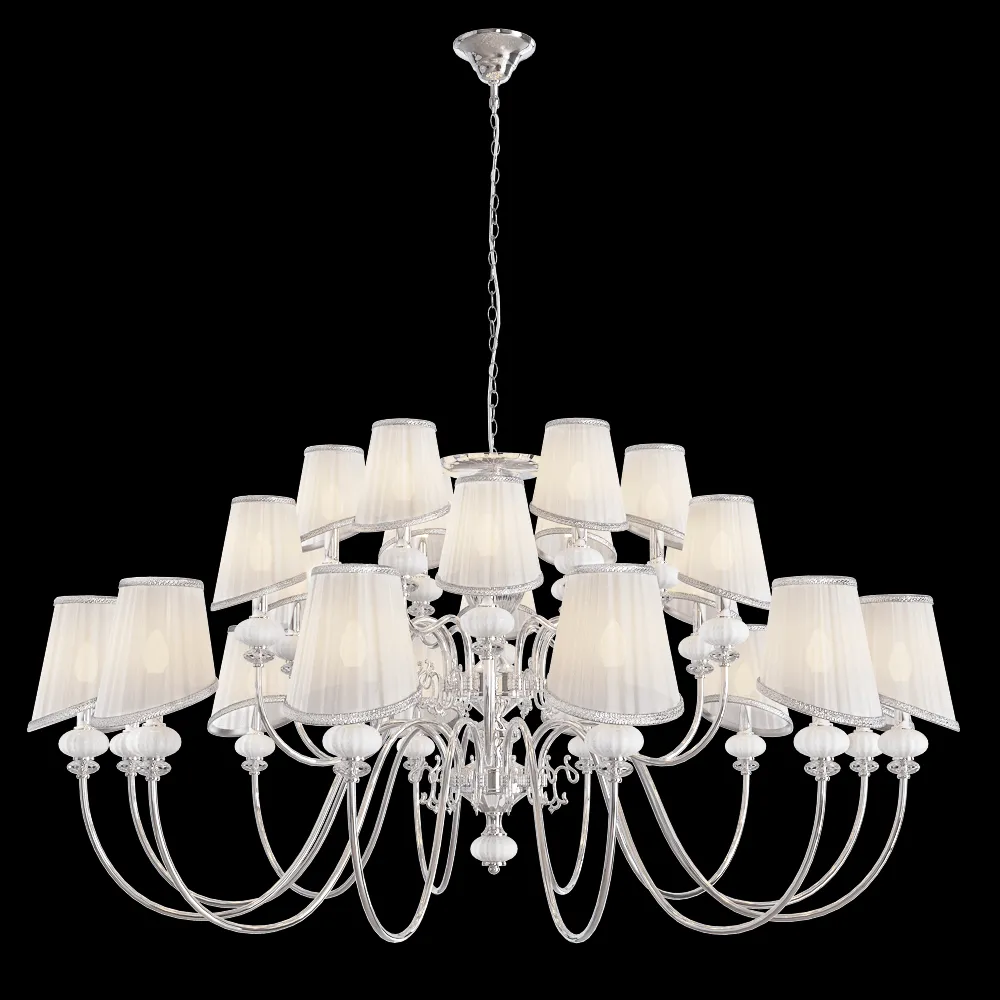 CRYSTAL LUX – Pendant lamp Alma SP12+6 3ds Max