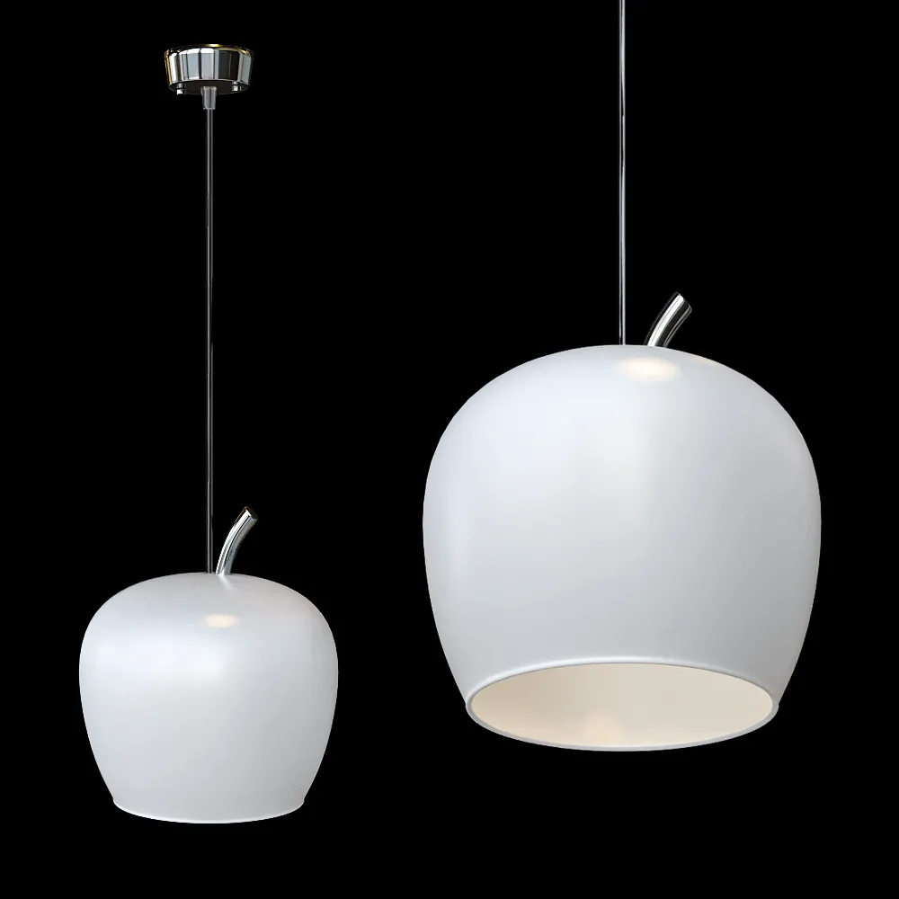 CRYSTAL LUX – Pendant lamp Amor SP1 white 3ds Max