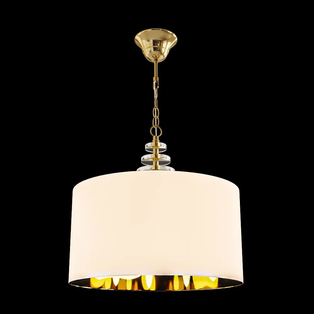 CRYSTAL LUX – Pendant lamp Armando SP4 Gold 3ds Max